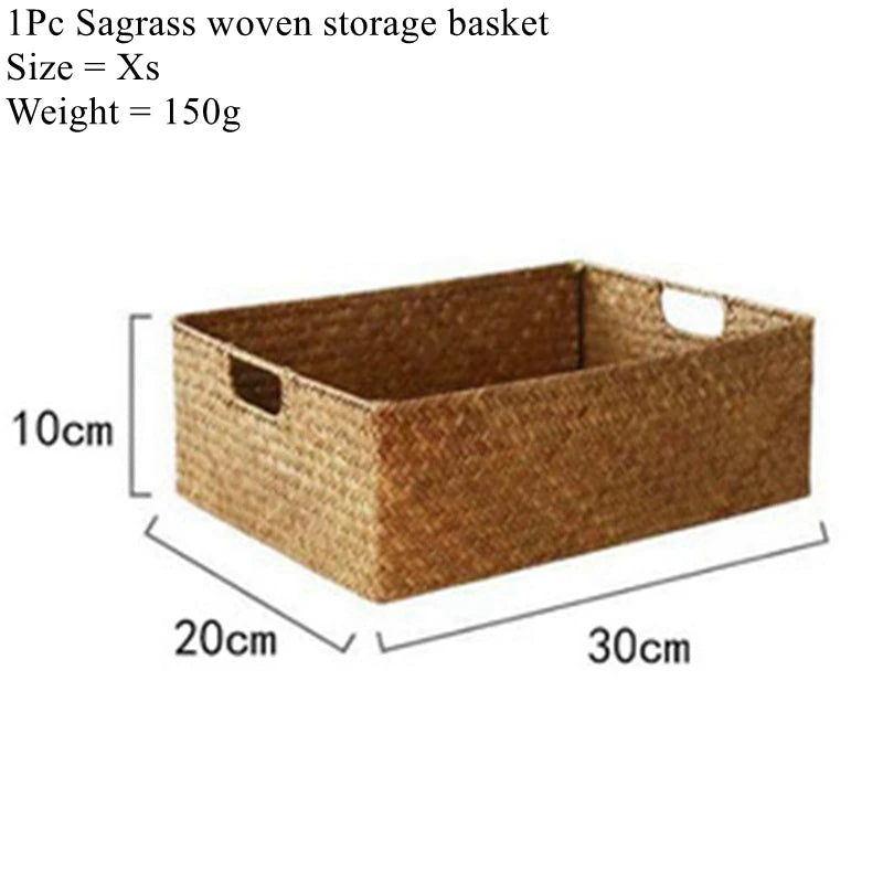 Seagrass Wicker Basket