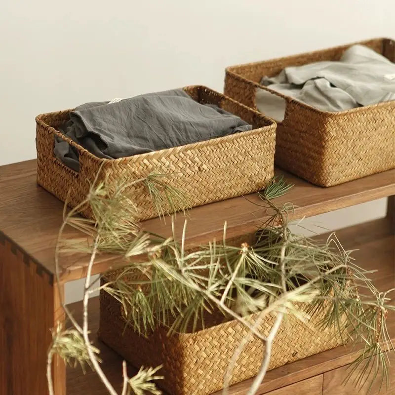 Seagrass Wicker Basket